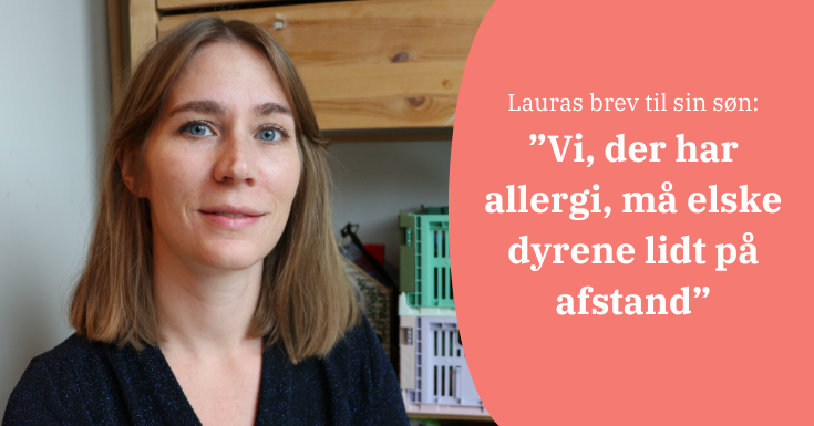 laura allergi dyreallergi kæledyr brev forældre