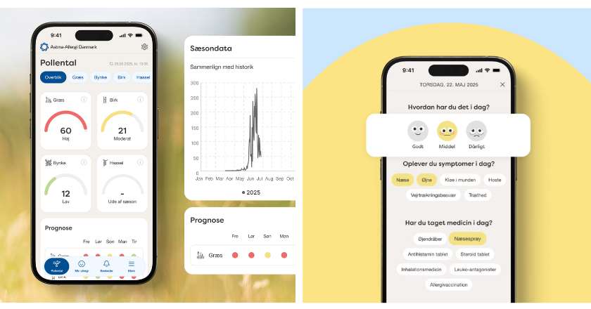 Dagens Pollental app